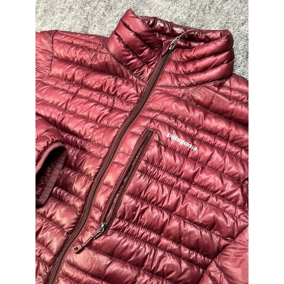 Patagonia Ultralight Goose Down Jacket‎ Women Small Wax Red 84756 EUC - Picture 1 of 12